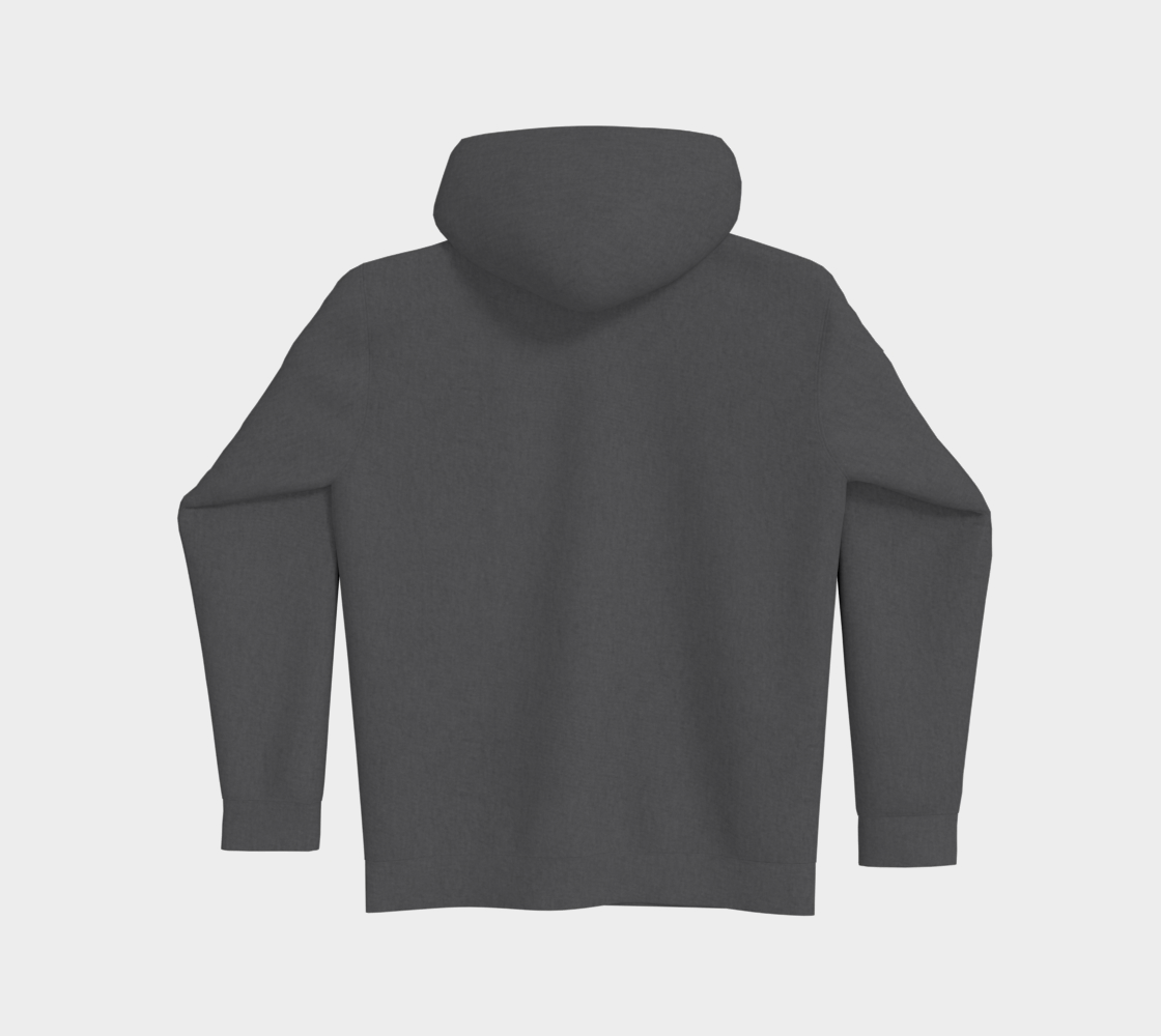 Buffalo Relations Premium Hoodie - Corner Logo - Dark Heather