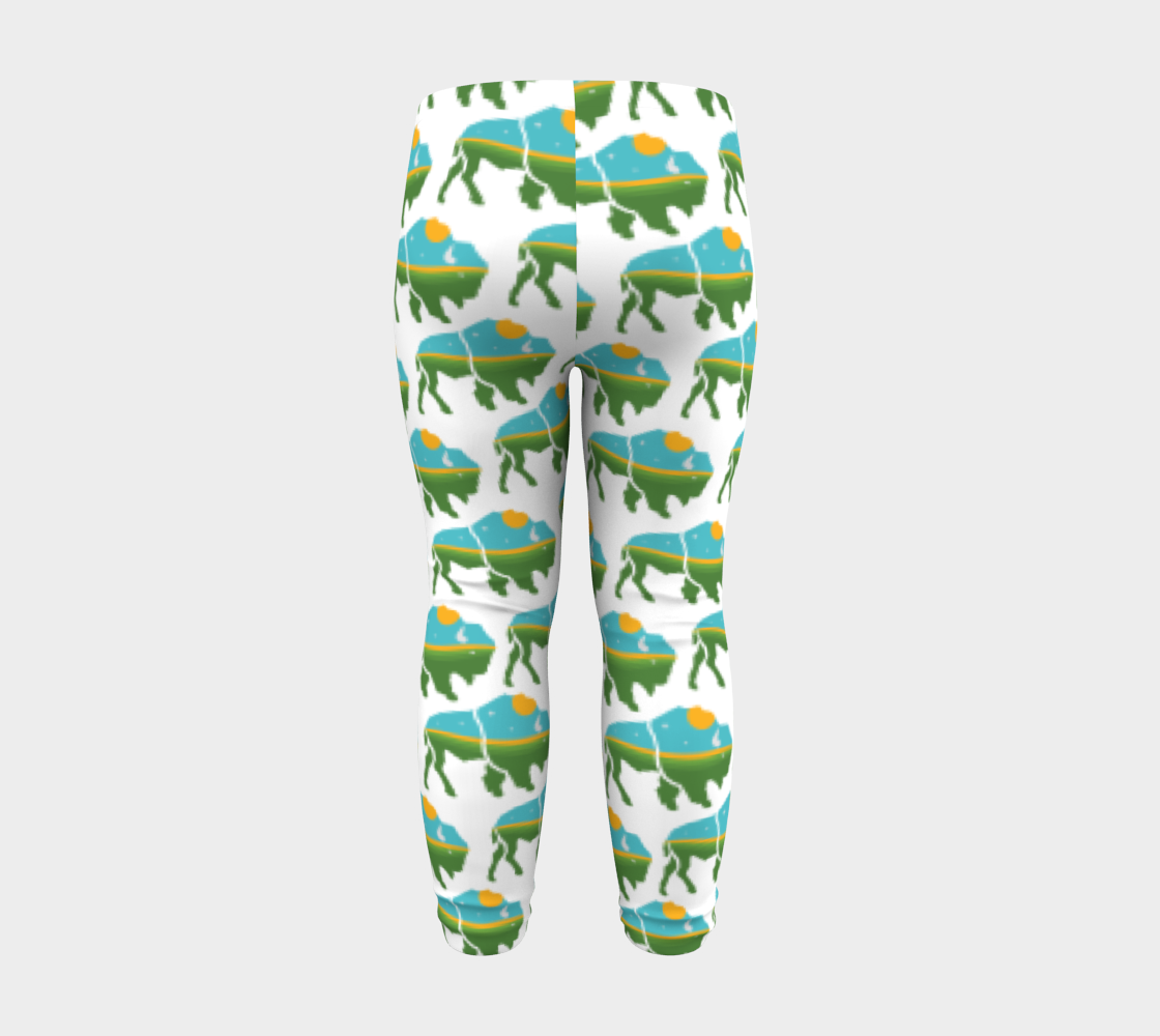 Baby and kid buffalo leggings