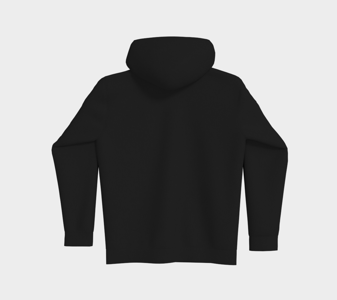 Buffalo Relations Premium Hoodie - Black - Front Logo