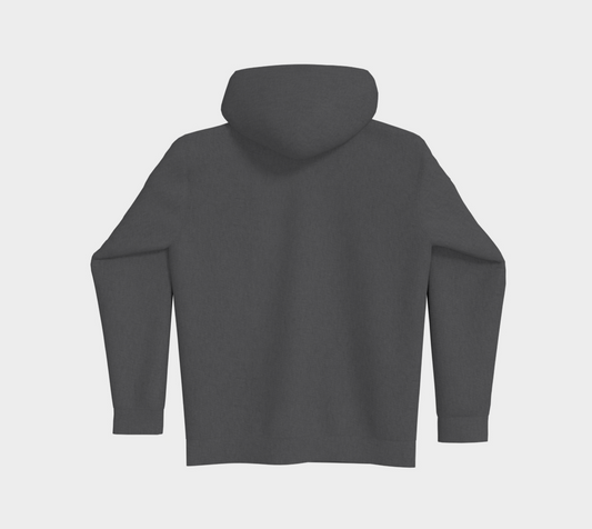 Buffalo Relations Premium Hoodie - Corner Logo - Dark Heather