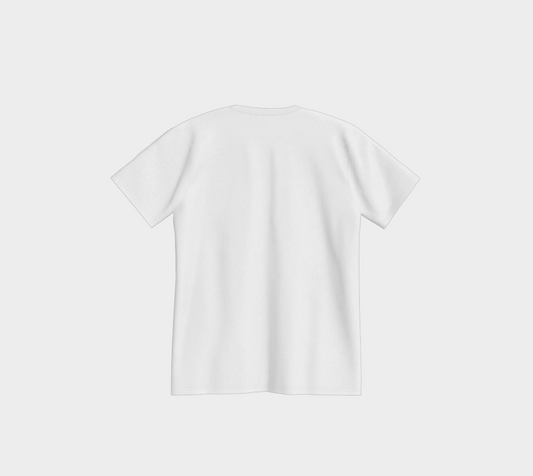 Buffalo Relations Premium Tee - White & Black, Corner Logo