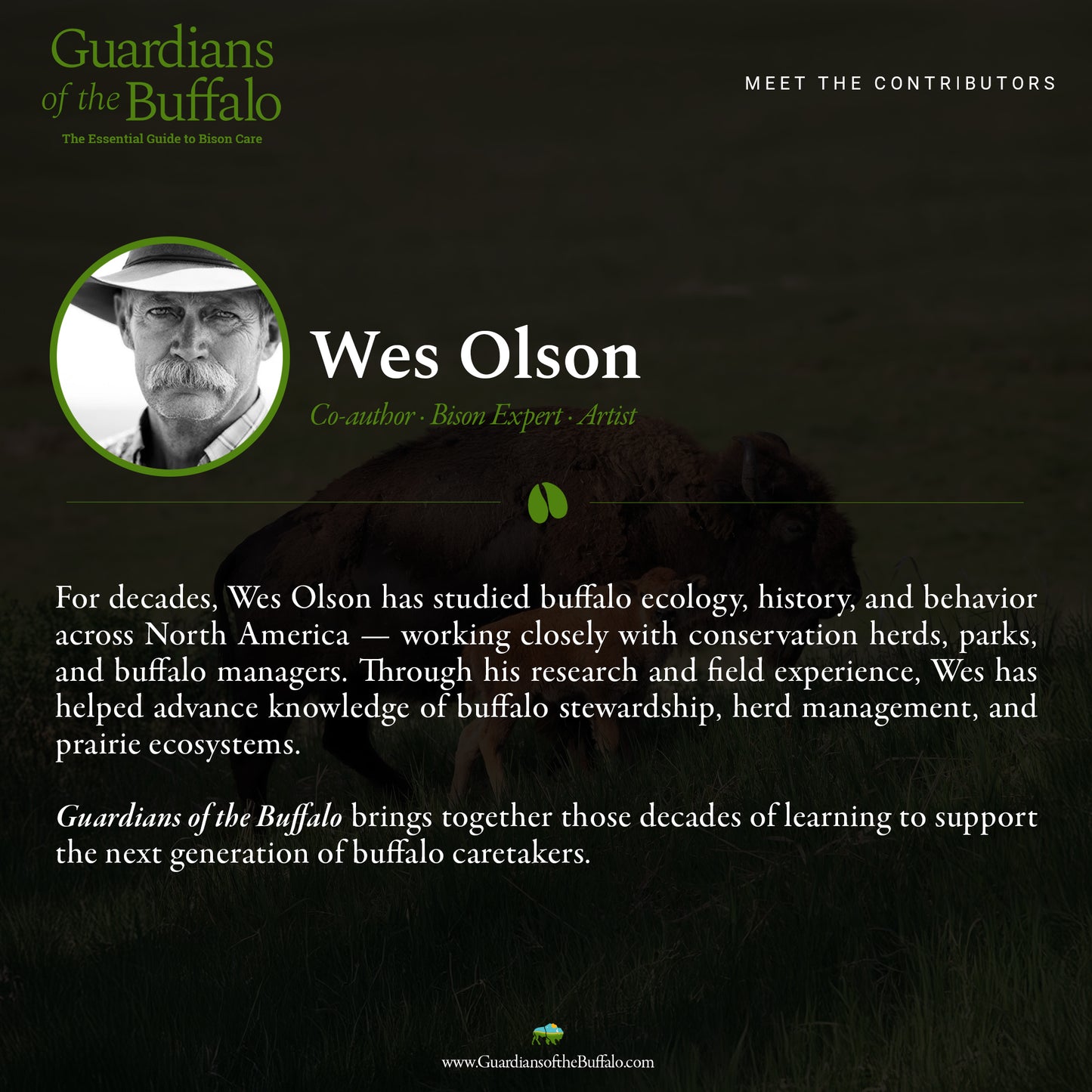 Guardians of the Buffalo: The Essential Guide to Bison Care (Pre-Order)