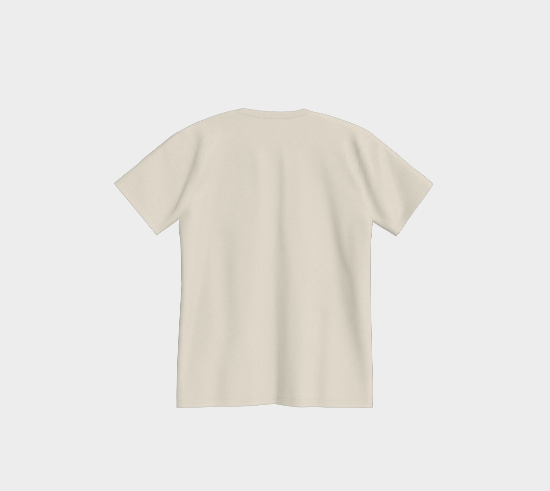 Buffalo Relations Premium Tee - Sand & Black, Corner Logo