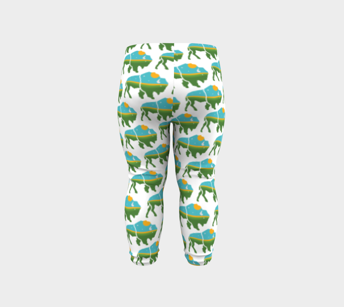 Baby and kid buffalo leggings