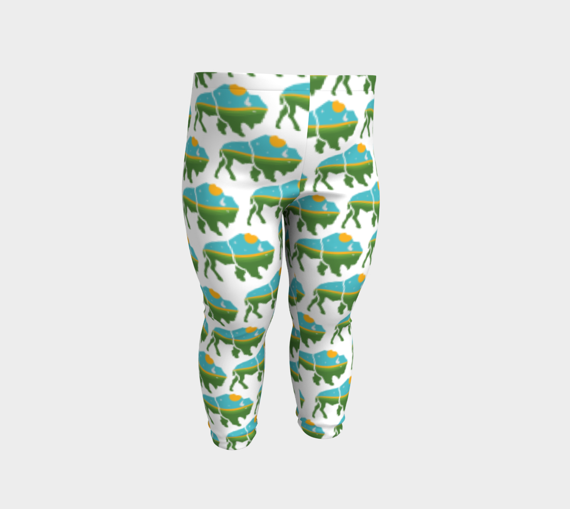 Baby and kid buffalo leggings