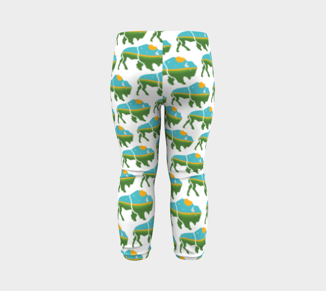 Baby and kid buffalo leggings