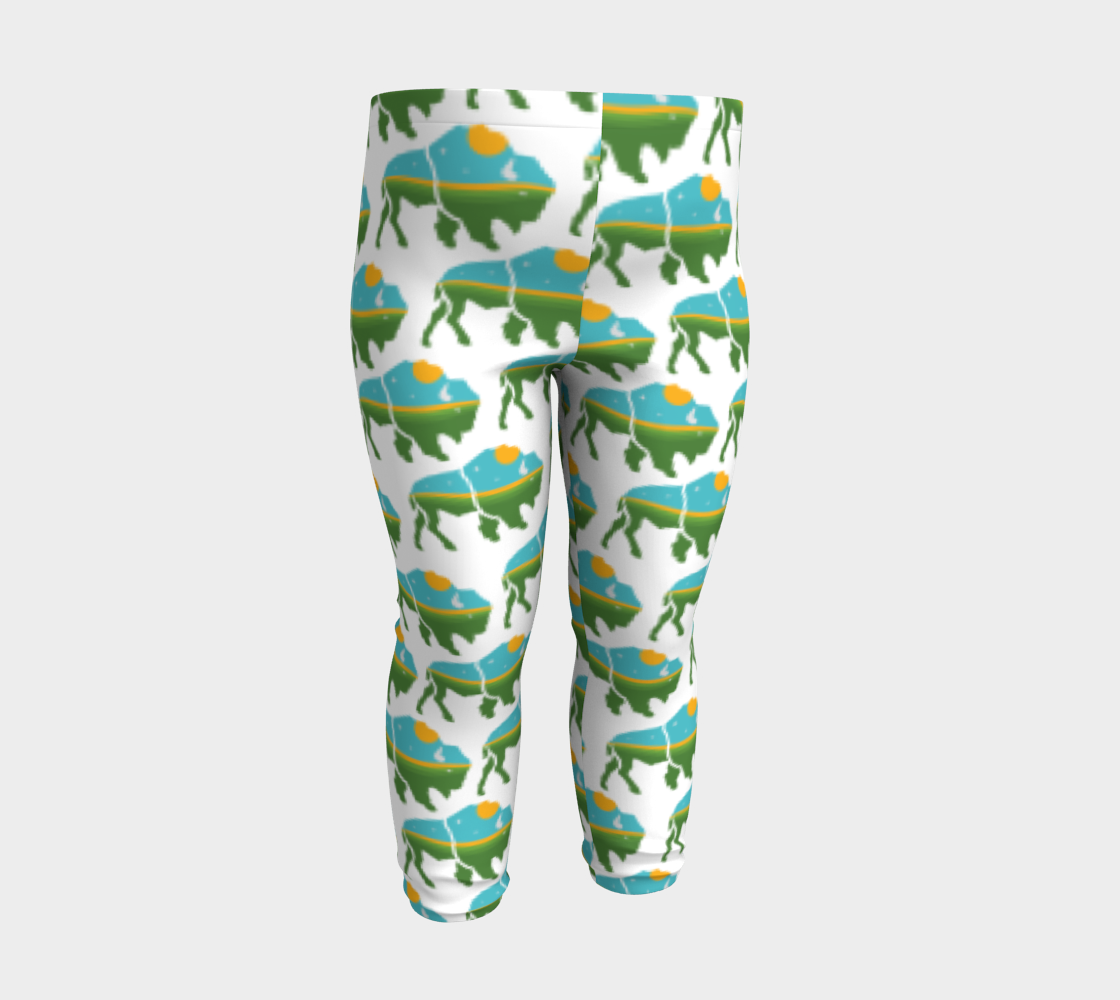Baby and kid buffalo leggings