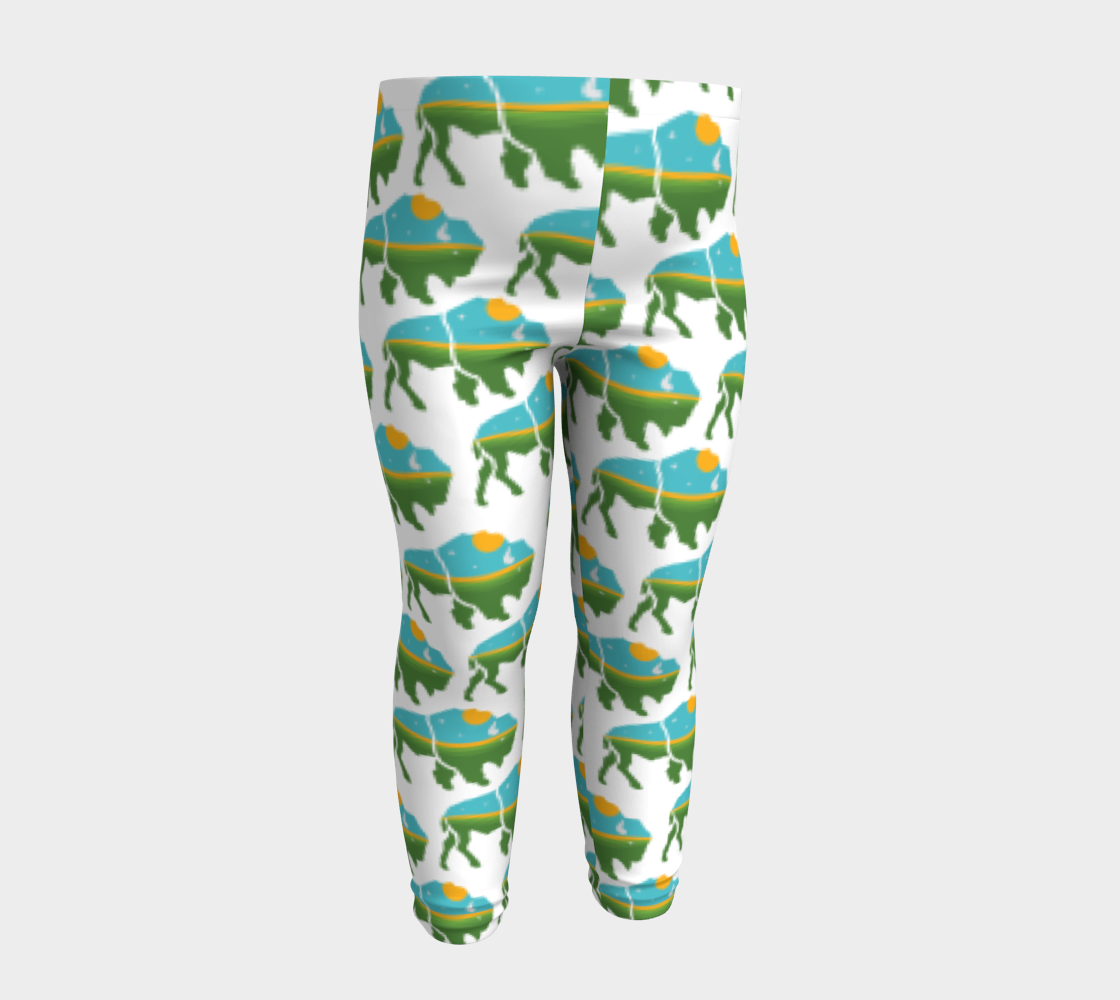 Baby and kid buffalo leggings