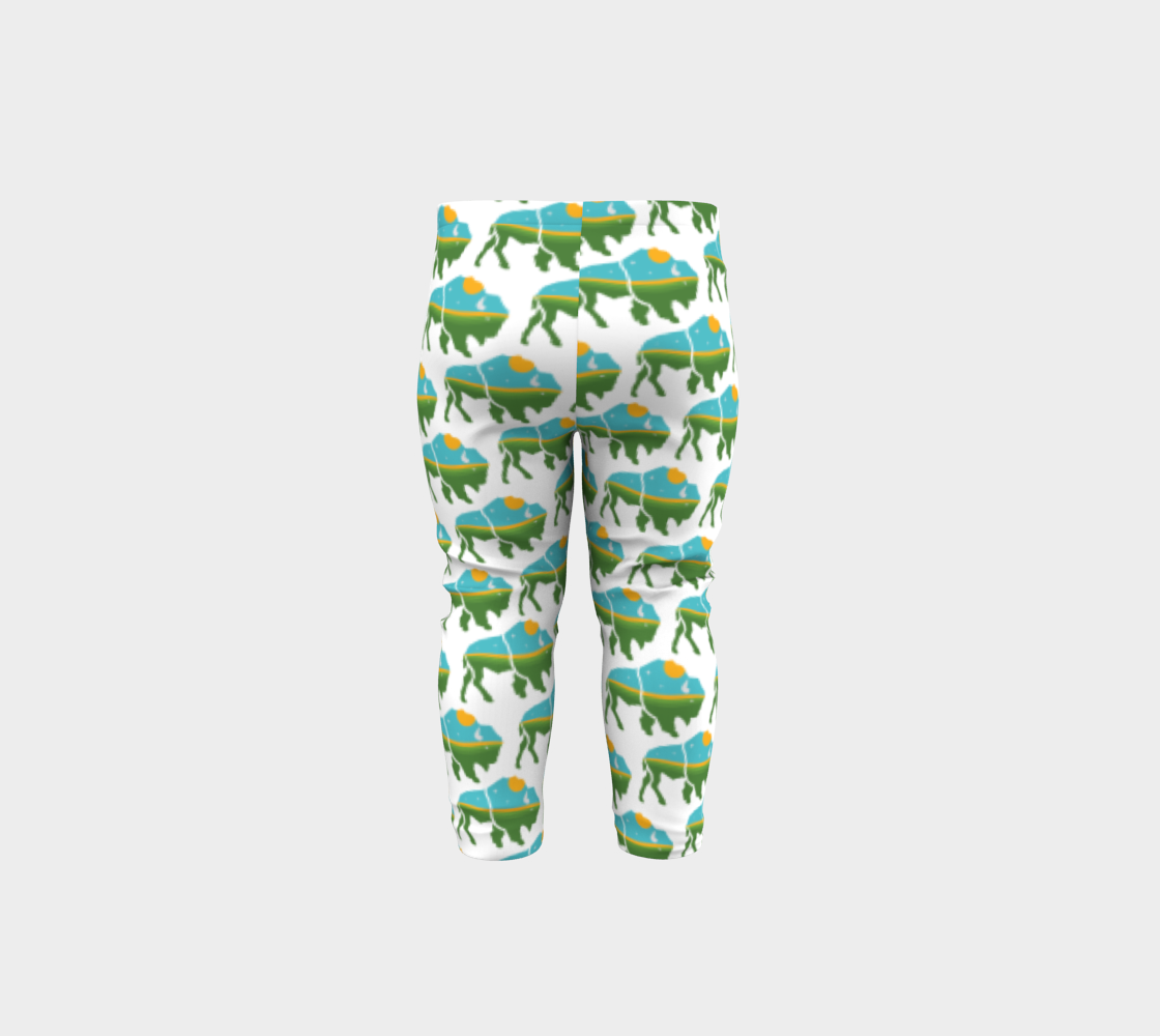 Baby and kid buffalo leggings