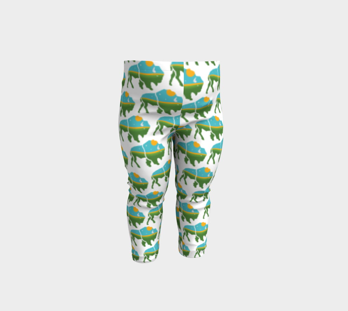 Baby and kid buffalo leggings
